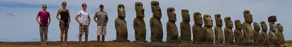 Moai auf der Osterinsel