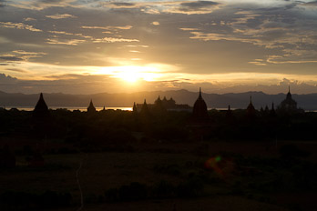 Abendstimmung Bagan