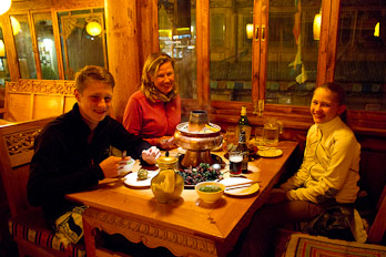 Abendessen am Hochzeitstag