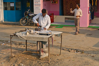 Auf dem Weg von Gorakhpur nach Varanasi